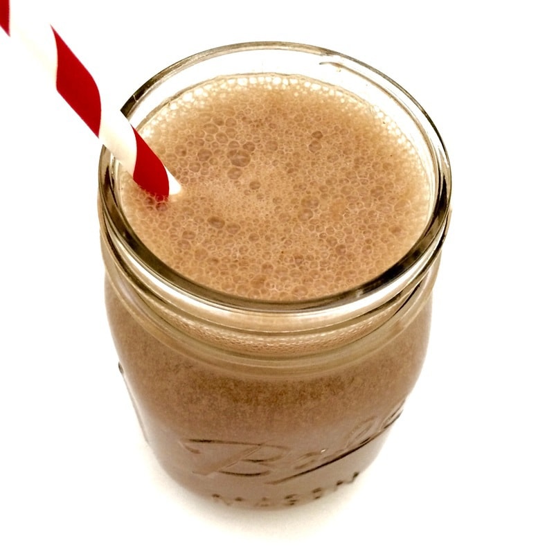 Delicious Vegan Chocolate Banana Protein Shake (Nut-Free Option)